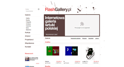 Desktop Screenshot of flashgallery.pl