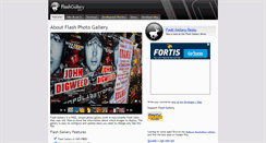 Desktop Screenshot of flashgallery.org